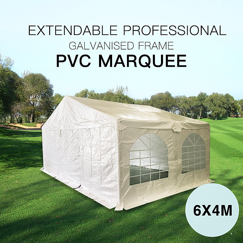 PVC Marquee 6 x 4 Metre